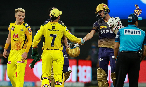 ആദ്യം ചെന്നൈയെ പേടിപ്പിച്ചു; ഒടുവിൽ, കൂറ്റൻ ലക്ഷ്യത്തിന്​ 18 റൺസകലെ വീണ്​ കൊൽക്കത്ത