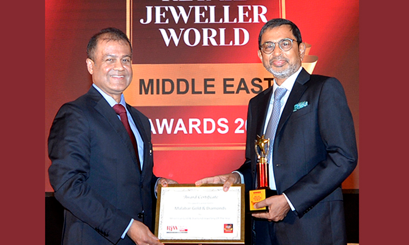 മലബാര് ഗോൾഡിെൻറ മില്ലേനിയല് ജ്വല്ലറി ശേഖരമായ സോളിന് അവാര്ഡ് മലബാര് ഗോൾഡിെൻറ മില്ലേനിയല് ജ്വല്ലറി ശേഖരമായ സോളിന് അവാര്ഡ്