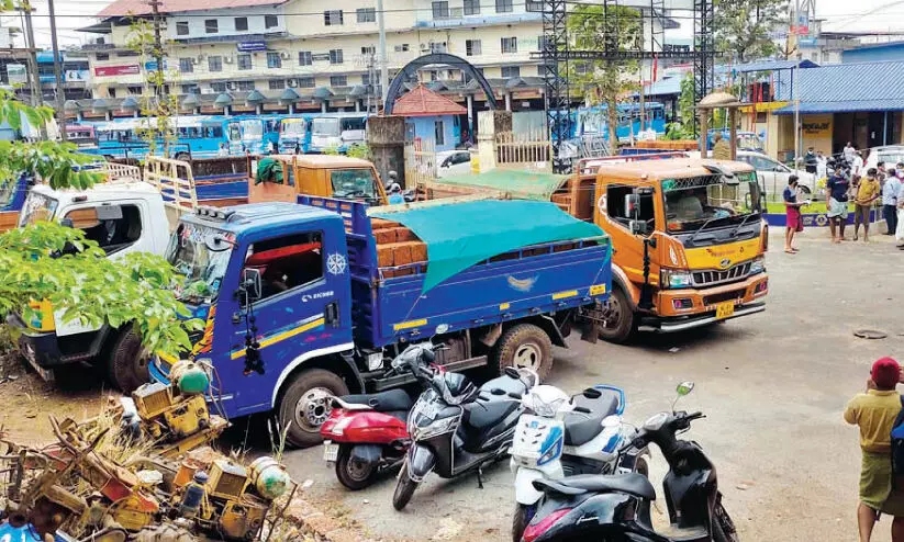lorries seized