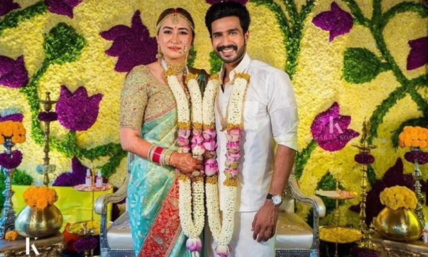 വിഷ്ണു വിശാലും ജ്വാല ഗുട്ടയും വിവാഹിതരായി