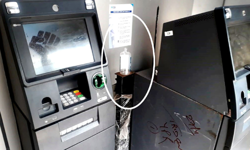 ATM sanitizer