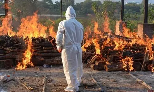 UP Covid Crematorium