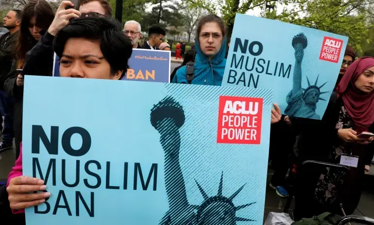 ഒരു മുസ്​ലിം വിലക്ക്​ കൂടി തള്ളി യു.എസ്​ ​പ്രതിനിധി സഭ; മതത്തിന്‍റെ പേരിൽ പ്രസിഡന്‍റുമാർക്ക്​ പ്രവേശന വിലക്ക്​ ഏർപെടുത്താനാകില്ല