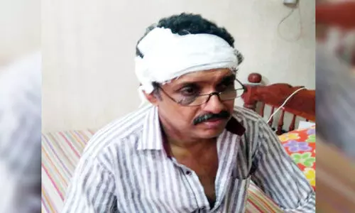 സ്​കൂട്ടർ യാത്രികനായ ഭിന്നശേഷിക്കാരനെ തടഞ്ഞുനിർത്തി​ മർദിച്ചു