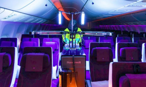 കാബിൻ അണുമുക്തമാക്കൽ പുതിയ യു.വി സാങ്കേതികവിദ്യയുമായി ഖത്തർ എയർവേസ്​