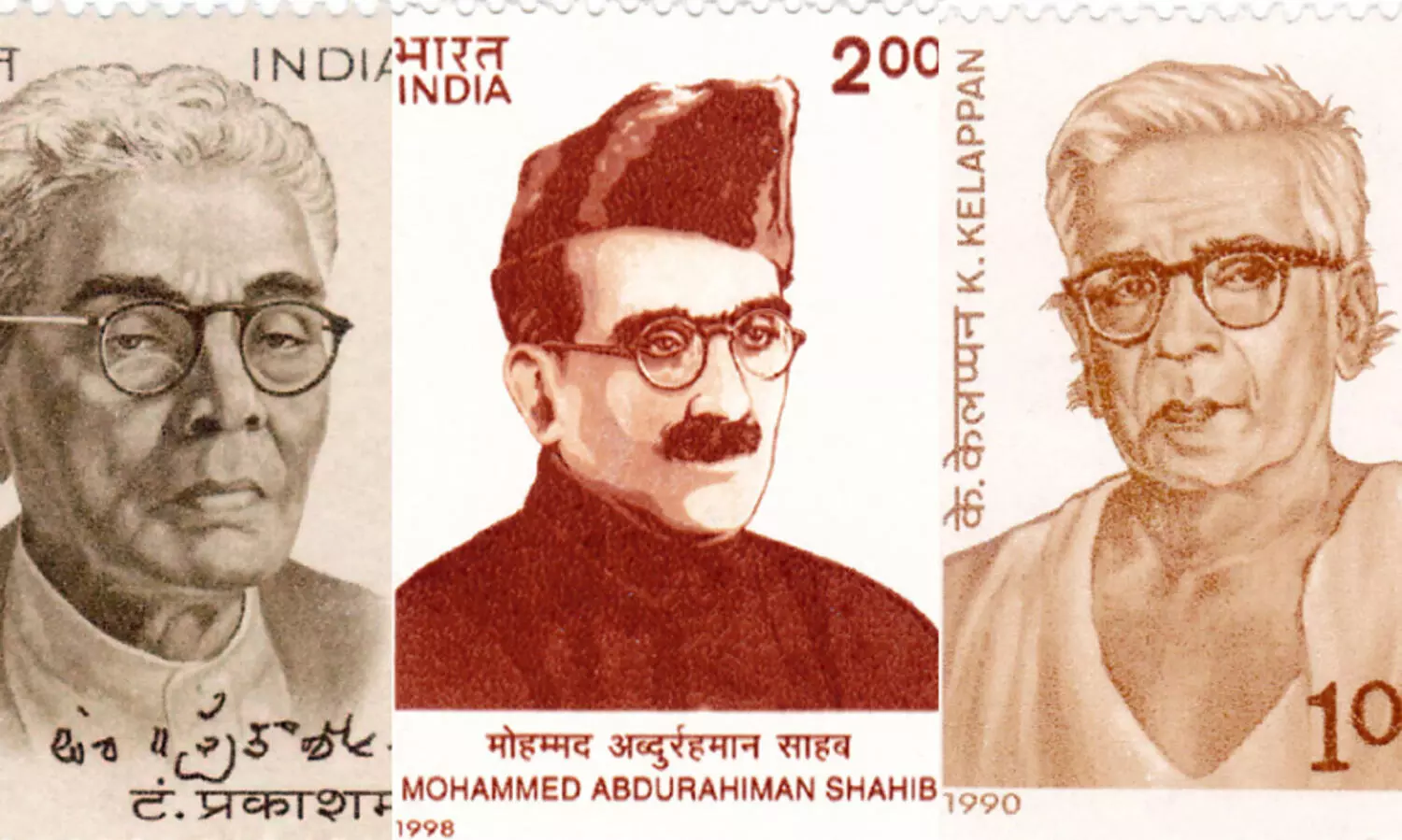 T Prakasham, Muhammed Abdurahiman, k kelappan