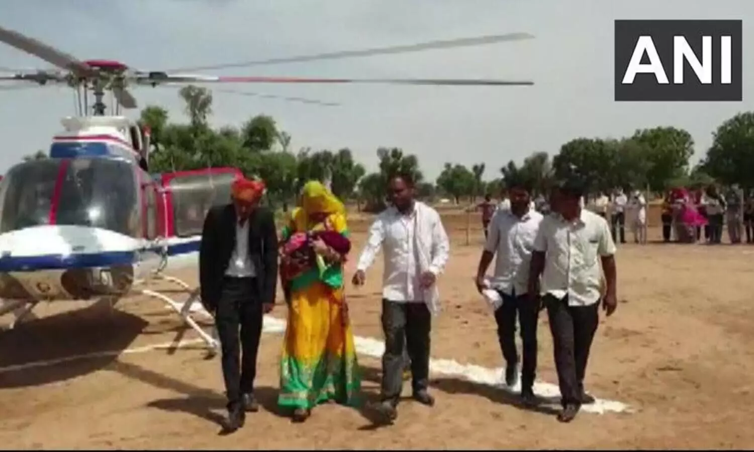 Rajasthan Man Hires Helicopter To Bring Home First Girl Child Born In 35 Years