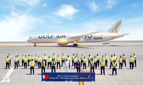 വി​മാ​ന അ​റ്റ​കു​റ്റ​പ്പ​ണി: നി​ർ​ണാ​യ​ക നേ​ട്ട​വു​മാ​യി   ഗ​ൾ​ഫ്​ എ​യ​ർ