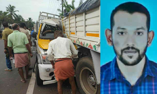 നിർത്തിയിട്ട ലോറിക്ക് പിറകിൽ പിക്കപ്പ് വാനിടിച്ച് ഒരാൾ മരിച്ചു