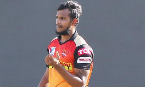 ഐ.പി.എൽ: നടരാജൻ കോവിഡ്​ പോസിറ്റീവ്​; ​മത്സരം മുടങ്ങില്ല