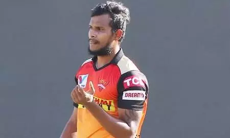 ഐ.പി.എൽ: നടരാജൻ കോവിഡ്​ പോസിറ്റീവ്​; ​മത്സരം മുടങ്ങില്ല