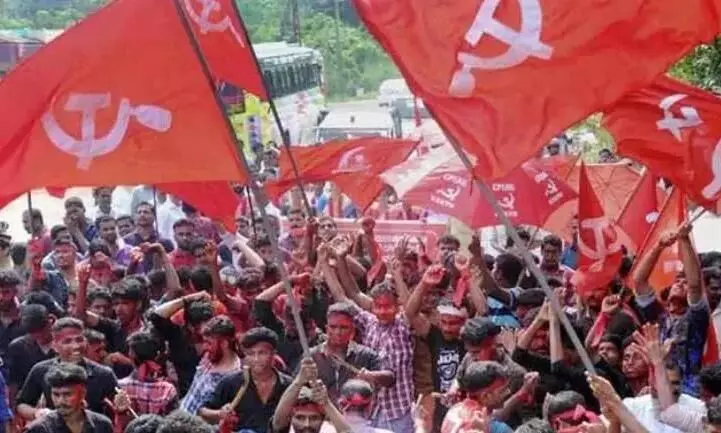 Left Democratic Front Kerala protest