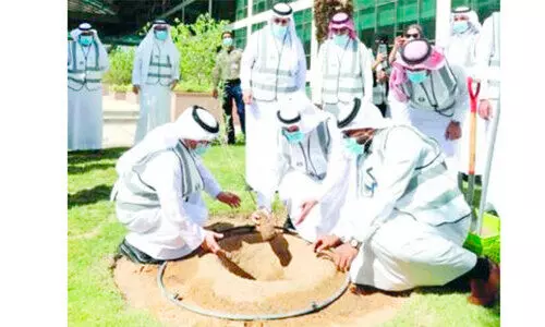 ഹ​രി​ത​വ​ത്ക​ര​ണ കാ​മ്പ​യി​ന് ഉ​ജ്ജ്വ​ല സ​മാ​പ​നം