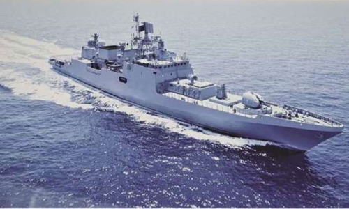 ഇ​ന്ത്യ​ൻ നാ​വി​ക​സേ​നാ ക​പ്പ​ൽ ഐ.​എ​ൻ.​എ​സ്​ ത​ർ​ക​ഷ് ഖ​ത്ത​റി​ൽ