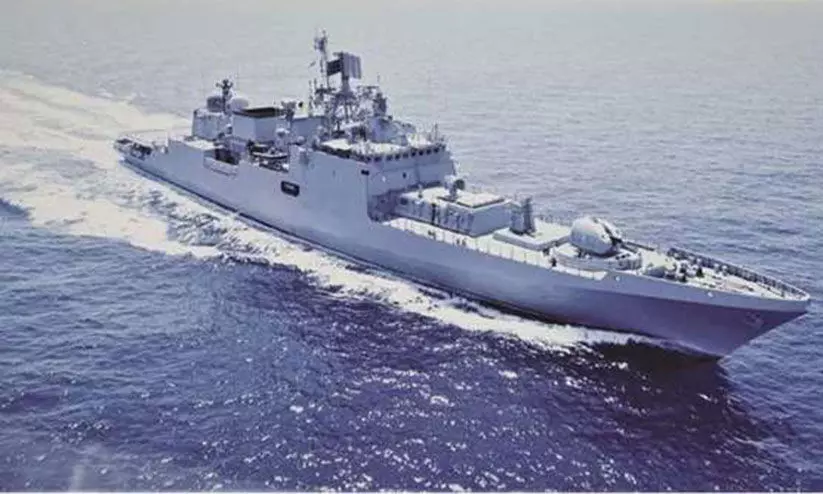 ഇന്ത്യൻ നാവികസേനാ കപ്പൽ ഐ.എൻ.എസ് തർകഷ് ഖത്തറിൽ ഇന്ത്യൻ നാവികസേനാ കപ്പൽ ഐ.എൻ.എസ് തർകഷ് ഖത്തറിൽ