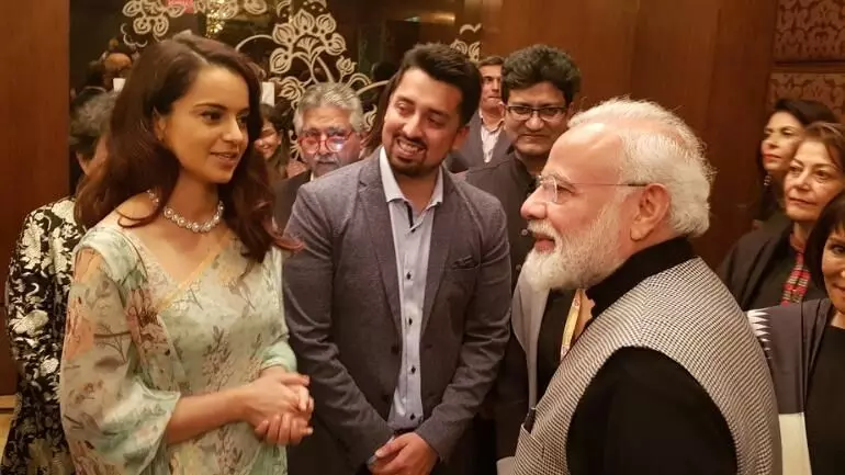 മോദി ഭാരതത്തിെൻറ വീരപുത്രന്, സംഘിയായതിൽ അഭിമാനം; ആര്.എസ്.എസിെൻറ വിഡിയോ പങ്കുവച്ചുകൊണ്ട് കങ്കണ മോദി ഭാരതത്തിെൻറ വീരപുത്രന്, സംഘിയായതിൽ അഭിമാനം; ആര്.എസ്.എസിെൻറ വിഡിയോ പങ്കുവച്ചുകൊണ്ട് കങ്കണ