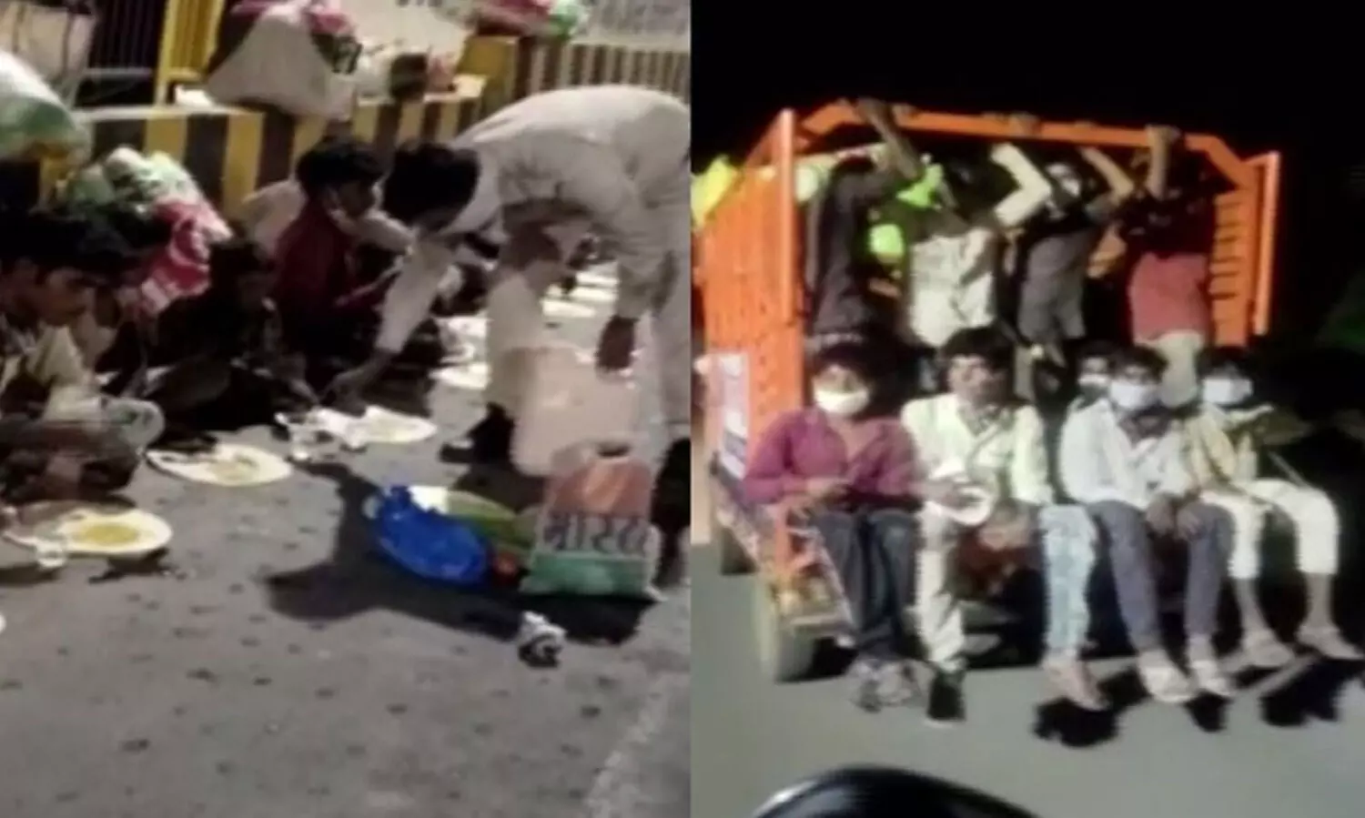 indore policeman food distribution