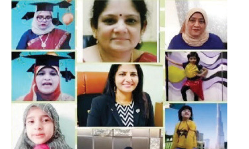 ഇ​ന്ത്യ​ൻ ക​മ്യൂ​ണി​റ്റി സ്​​കൂ​ളി​ൽ ഒാ​ൺ​ലൈ​ൻ ഗ്രാ​ജ്വേ​ഷ​ൻ ച​ട​ങ്ങ്​