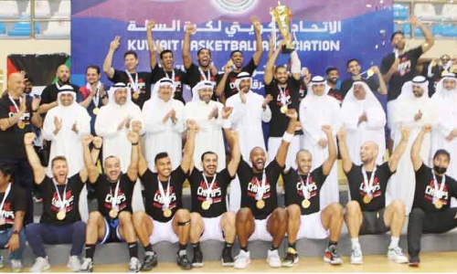 ബാ​സ്​​ക​റ്റ്​ ബാ​ൾ ലീ​ഗ്​: കു​വൈ​ത്ത്​ സ്​​പോ​ർ​ട്​​സ്​ ക്ല​ബ്​ ജേ​താ​ക്ക​ൾ