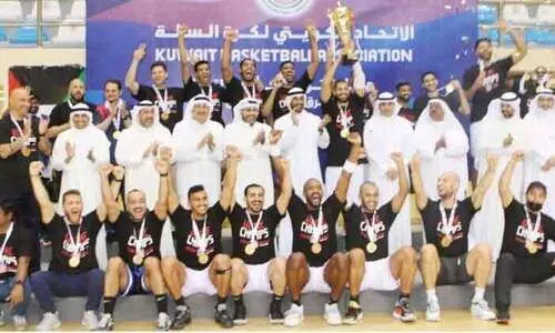 ബാ​സ്​​ക​റ്റ്​ ബാ​ൾ ലീ​ഗ്​: കു​വൈ​ത്ത്​ സ്​​പോ​ർ​ട്​​സ്​ ക്ല​ബ്​ ജേ​താ​ക്ക​ൾ