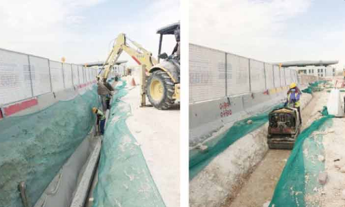 ഗ​റാ​ഫ​യി​ലെ 3.2 ടി.​എ​സ്.​ഇ അ​ഴു​ക്കു​ചാ​ൽ ശൃം​ഖ​ല​നി​ർ​മാ​ണം പൂ​ർ​ണം