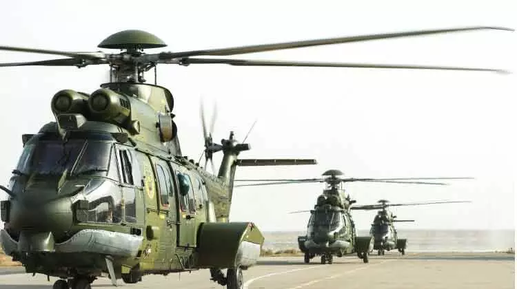 നാ​ഷ​ന​ൽ ഗാ​ർ​ഡി​ന്​ നാ​ല്​ കാ​ര​ക്കാ​ൽ ഹെ​ലി​കോ​പ്​​ട​റു​ക​ൾ കൂ​ടി ല​ഭ്യ​മാ​ക്കി