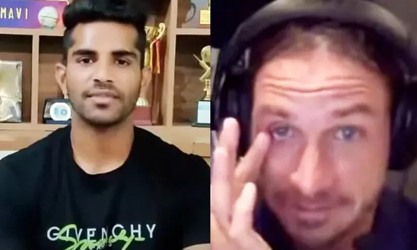 നിങ്ങളാണ്​ എ​‍െൻറ ഹീ​റോ​യെന്ന്​ ശി​വം മാ​വി; ക​ണ്ണീ​ര​ണി​ഞ്ഞ്​ സ്​​റ്റെ​യി​ൻ