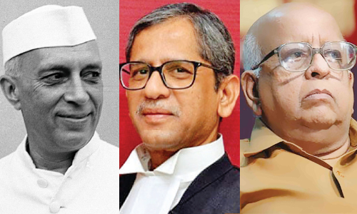 nehru,ramana,seshan