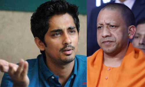 നല്ല മനുഷ്യനും സന്യാസിയും നേതാവുമാണെന്ന്​ നുണ പറയുന്നവർക്ക്​ നല്ല അടികിട്ടും; യോഗിക്കെതിരെ തുറന്നടിച്ച്​ സിദ്ധാർഥ്​