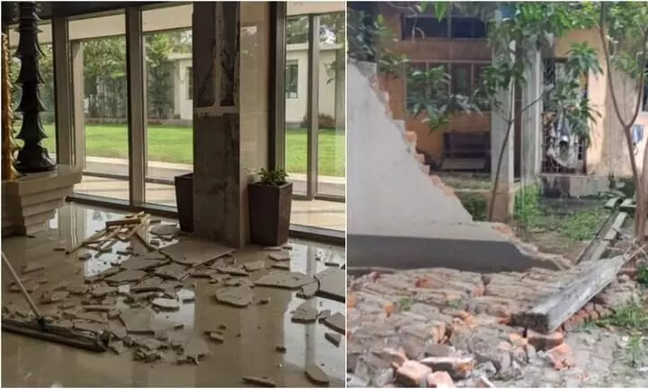 അസമിൽ ഭൂചലനം; റിക്ടർ സ്കെയിലിൽ 6.4 തീവ്രത അസമിൽ ഭൂചലനം; റിക്ടർ സ്കെയിലിൽ 6.4 തീവ്രത