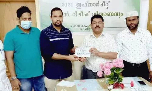 നാ​ട്ടി​ൽ കു​ടു​ങ്ങി​യ​വ​ർ​ക്ക് മ​ഹാ​വി കെ.​എം.​സി.​സി​യു​ടെ സ​ഹാ​യ​ഹ​സ്തം