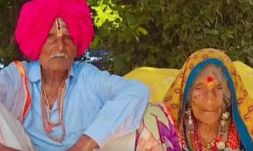 കോവിഡിനെ തോല്പിച്ച് 105കാരനായ ഭര്ത്താവും 95കാരിയായ ഭാര്യയും കോവിഡിനെ തോല്പിച്ച് 105കാരനായ ഭര്ത്താവും 95കാരിയായ ഭാര്യയും