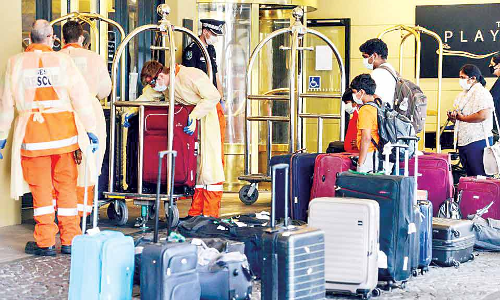 പുതിയ യാത്രാചട്ടം പ്രാബല്യത്തിൽ:  പു​തി​യ ഹോ​ട്ട​ൽ ക്വാ​റ​ൻ​റീ​ൻ 3,500 റി​യാ​ൽ മു​ത​ൽ