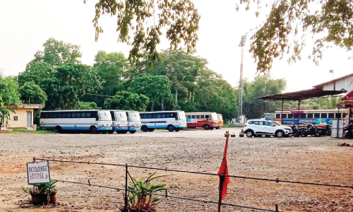 mala ksrtc depot