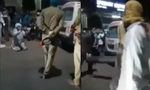 Agra man begs cops not to take away oxygen cylinder