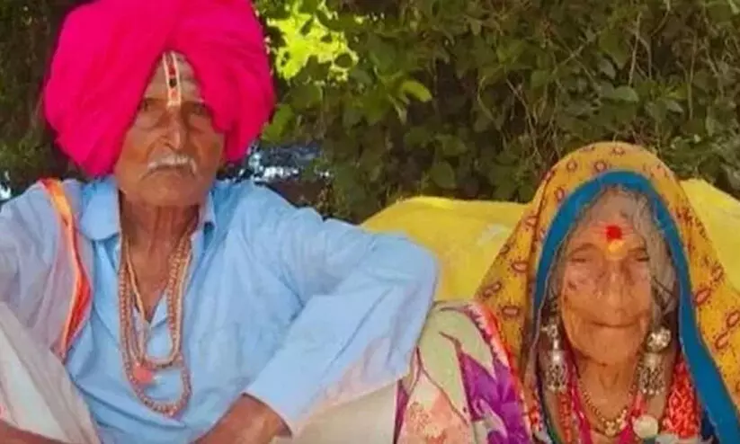 കോവിഡിനെ തോല്പിച്ച് 105കാരനായ ഭര്ത്താവും 95കാരിയായ ഭാര്യയും കോവിഡിനെ തോല്പിച്ച് 105കാരനായ ഭര്ത്താവും 95കാരിയായ ഭാര്യയും