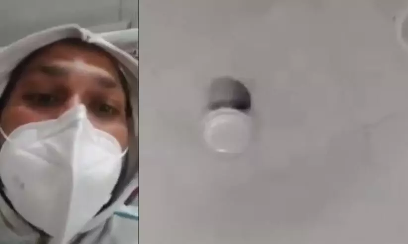 Covid patients request to replace fan in viral video