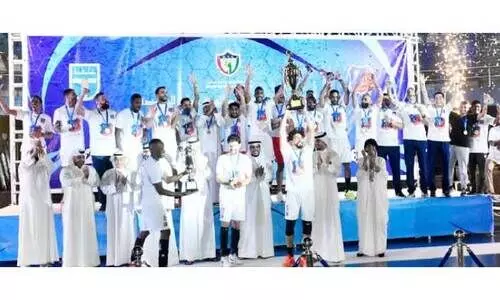 വോ​ളി​ബാ​ൾ: കു​വൈ​ത്ത്​ സ്​​പോ​ർ​ട്​​സ്​ ക്ല​ബ്​ ജേ​താ​ക്ക​ൾ