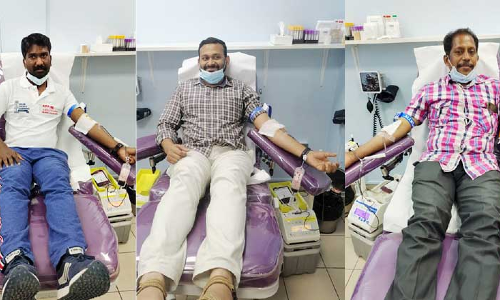 കെ.​പി.​എ സ്നേ​ഹ​സ്​​പ​ർ​ശം മൂ​ന്നാം ര​ക്ത​ദാ​ന​ക്യാ​മ്പ് സം​ഘ​ടി​പ്പി​ച്ചു