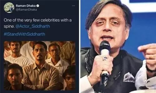 shashi tharoor and shidharth