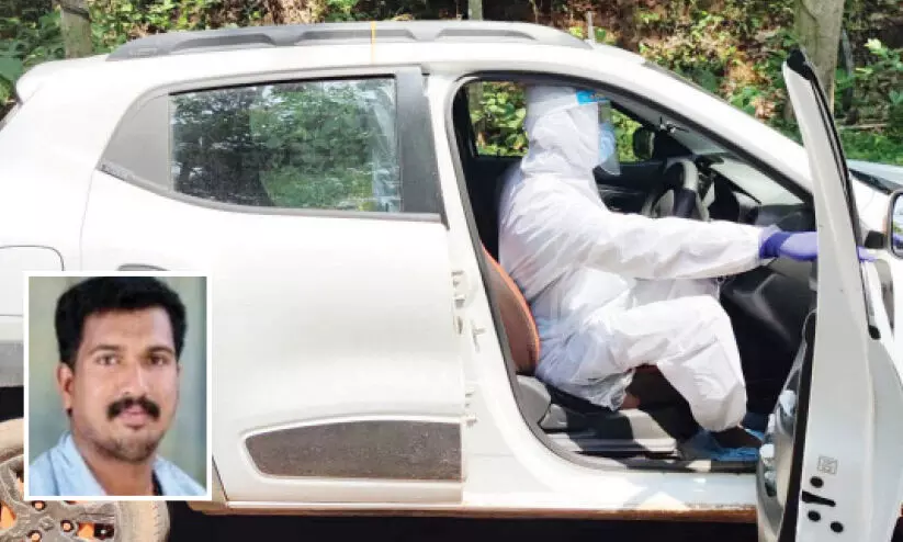 കോ​വി​ഡ് രോ​ഗി​ക​ൾ​ക്കും വിദ്യാർഥികൾക്കും ആശ്രയമായി സതീശ​െൻറ കാർ
