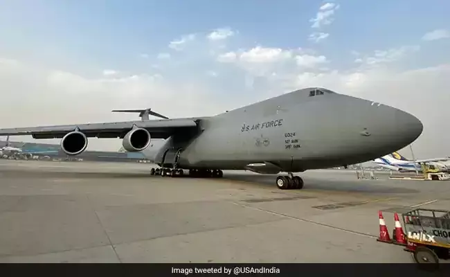 കോവിഡിൽ വലയുന്ന ഇന്ത്യക്ക്​ യു.എസിൽ നിന്നുള്ള ആദ്യഘട്ട സഹായമെത്തി