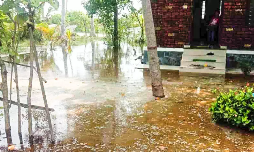 sea water entered in houses