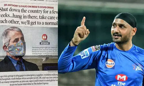 എന്തിനാണ്​ കോവിഡ്​ ലോകമെമ്പാടും പടർത്തിയതെന്ന്​​ ചൈനയോട്​ ചോദിക്കൂ..; ഫൗചിക്ക്​ മറുപടിയുമായി ഹർഭജൻ