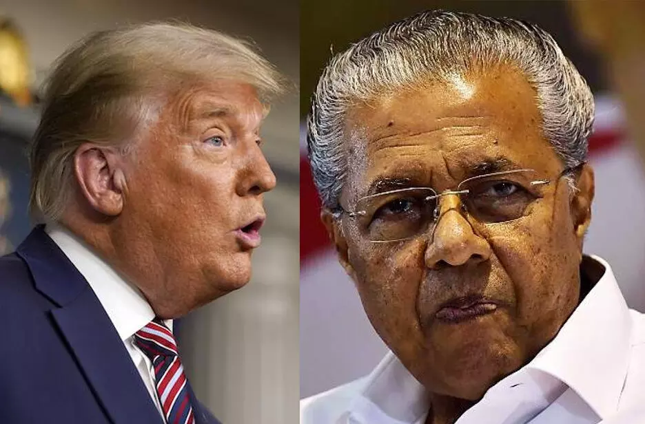 പിണറായിയെ ട്രംപിനോട്​ ഉപമിച്ച്​ രാഹുൽ മാങ്കൂട്ടത്തിൽ; പെർഫെക്​ട്​ ഓകെ