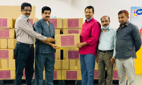 കെ.​എം.​സി.​സി റ​മ​ദാ​ന്‍ ഭ​ക്ഷ്യ കി​റ്റ് വി​ത​ര​ണം