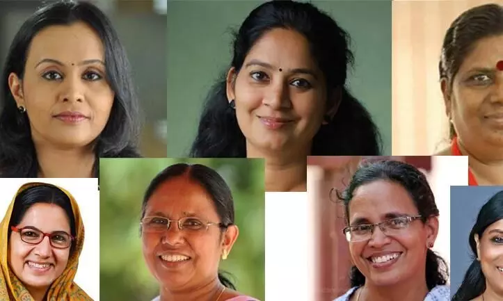 women candidate in election kerala winners