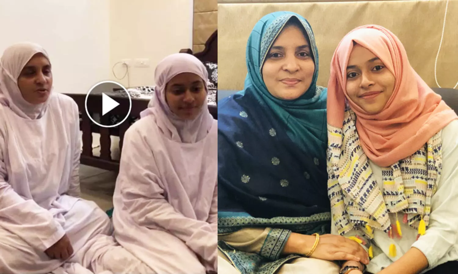 വൈറലായ നിസ്കാരപ്പായയിലെ പാട്ടുകാർ; ഇതാ ആ ഉമ്മയും മോളും VIDEO