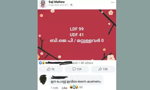 പ്രവചനസിംഹമായി സജി മാത്യു