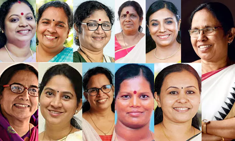 Woman members in kerala assembly
